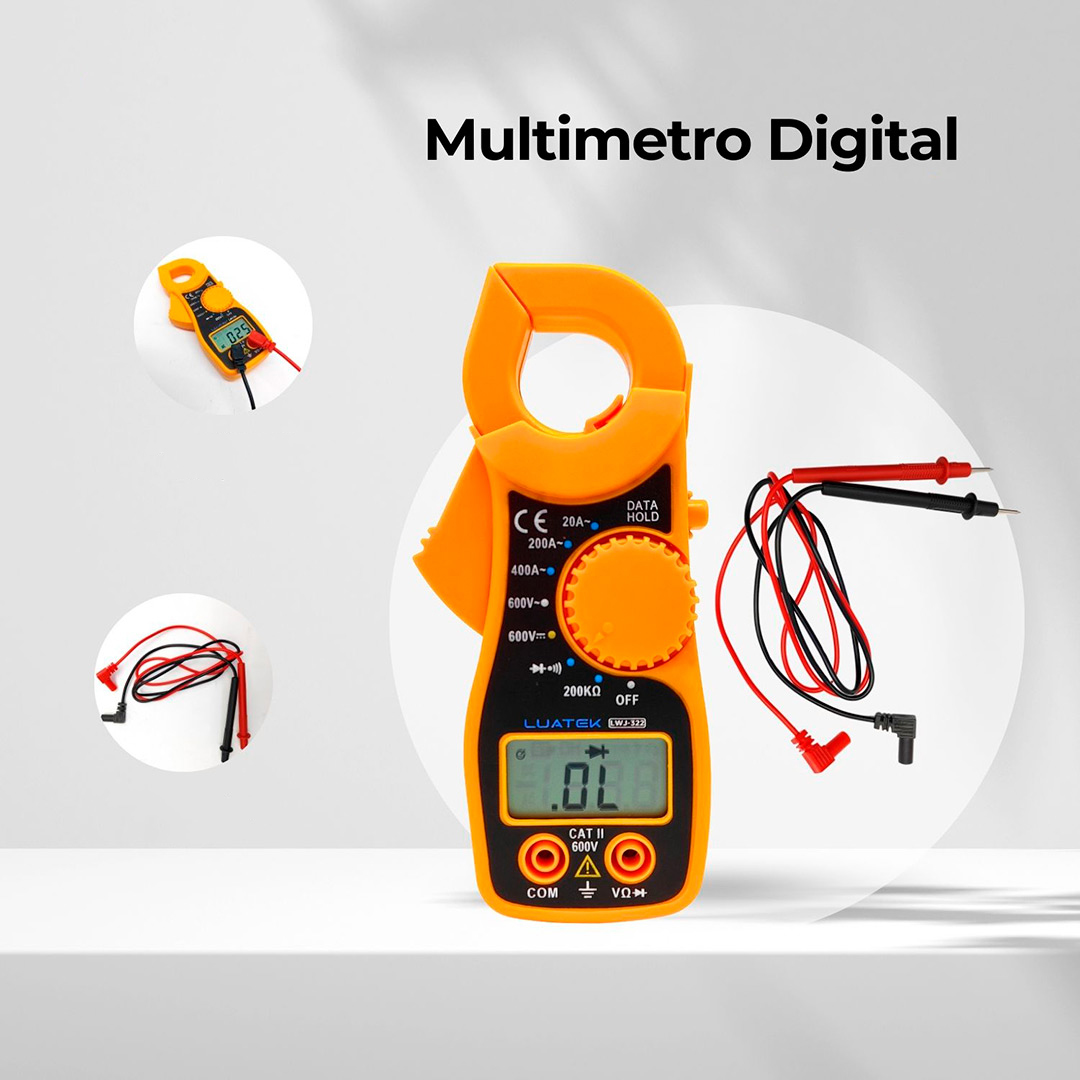 Multimetro Digital Luatek - LWJ-322 - 8